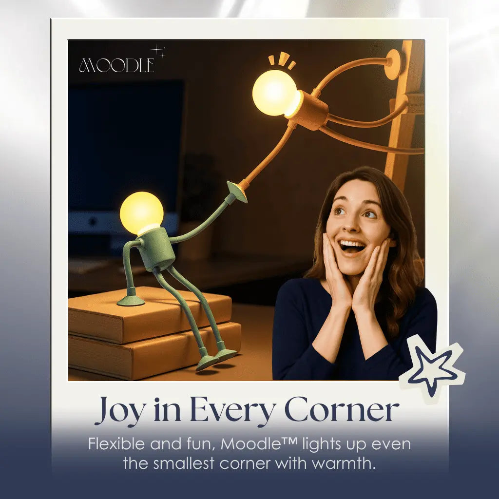 Moodle Mood LED Flexible Lamp With Wireless Design For Cozy Ambiance