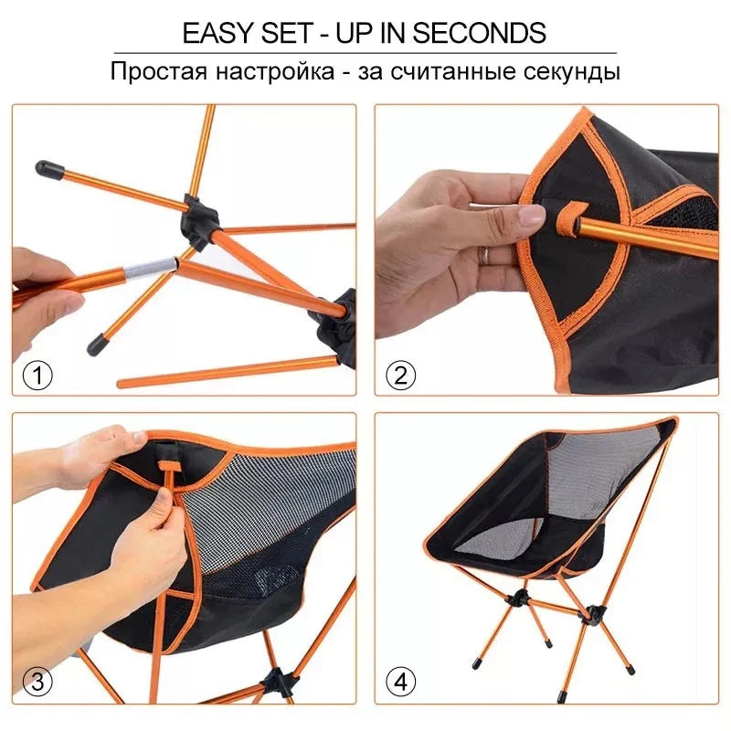 Lightweight Camping Chair And Sand Resistant Beach Blanket From Flexora Outdoor Set