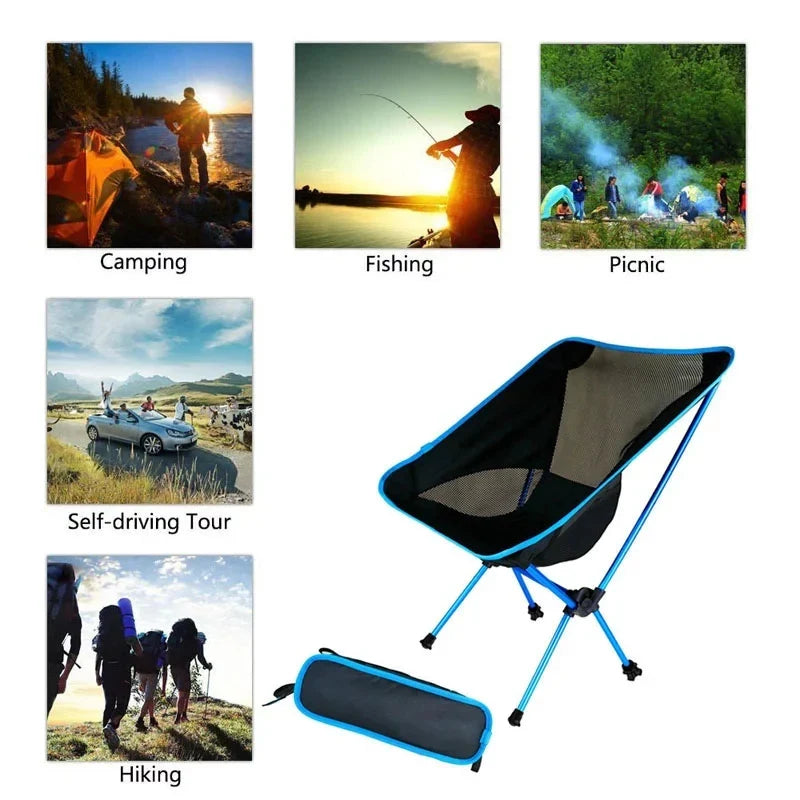 Lightweight Camping Chair And Sand Resistant Beach Blanket From Flexora Outdoor Set