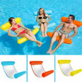 Floating Bed Inflatable Lounger For Poolside And Beach Relaxation
