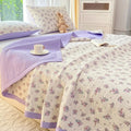 Floral Bedding Set With Soft Microfiber Duvet Covers And Hidden Zipper Year-Round Comfort