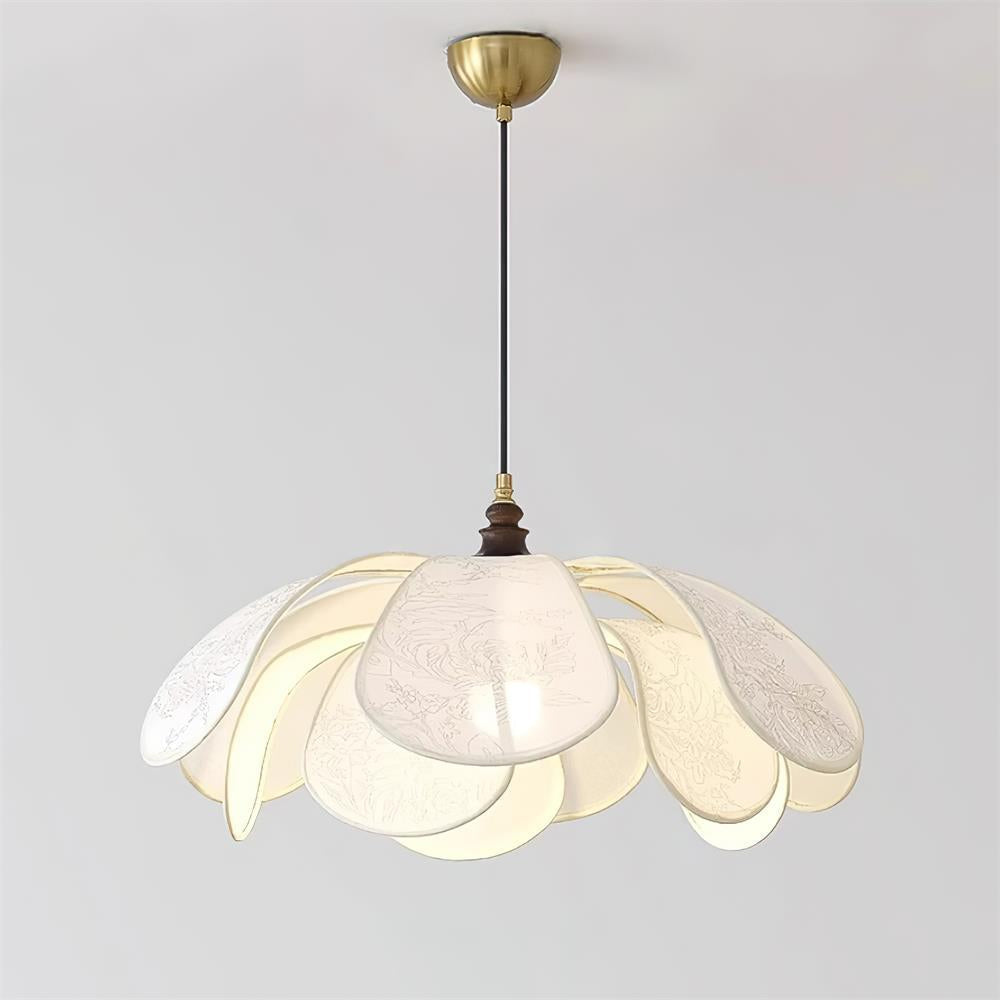 Liora Bloom Floral Ceiling Pendant With Modern Design E26/E27 LED Compatible