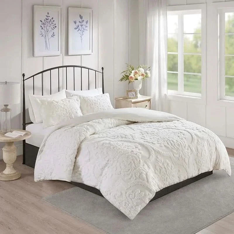 Flusha Cotton Bedding Ensemble For Soft Breathable Comfort All Year Round