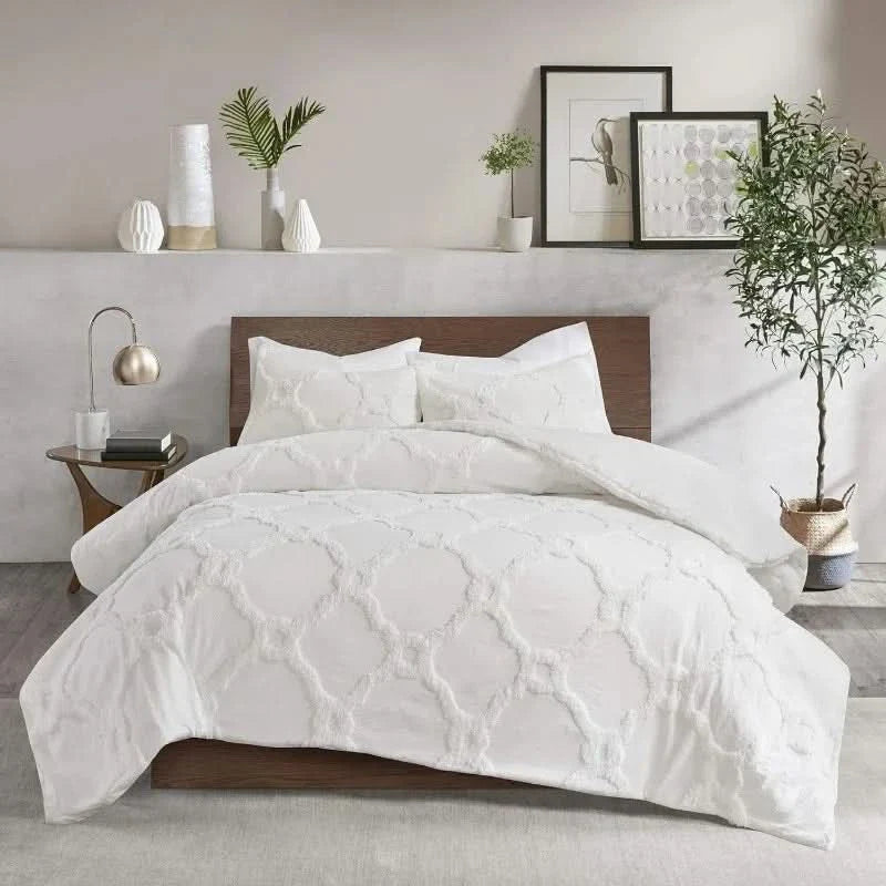 Flusha Cotton Bedding Ensemble For Soft Breathable Comfort All Year Round
