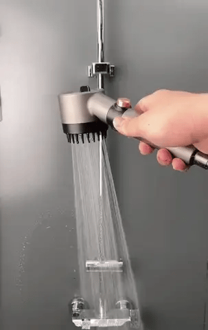 FluxFlow High-Pressure Shower Head With Multi-Stage Filtration