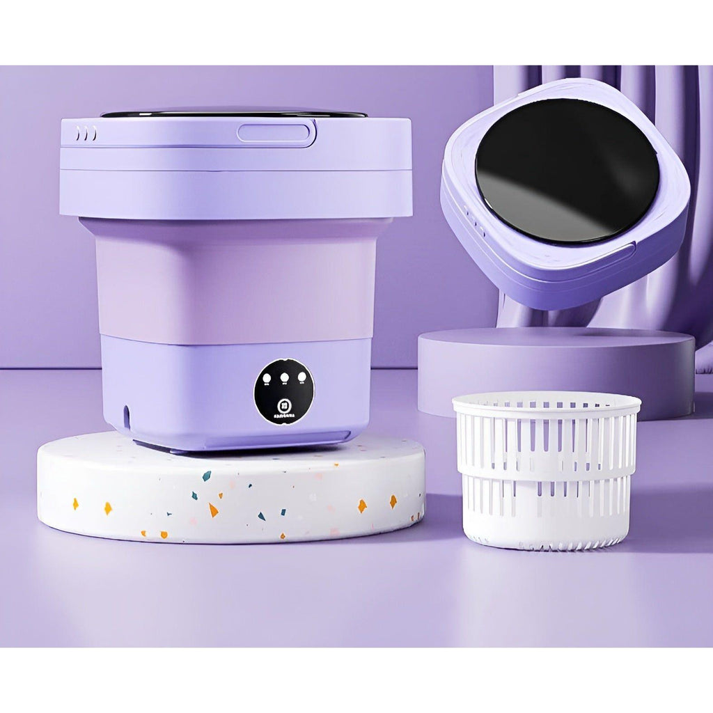 FoldaBowlifte Mini Washer And Dryer, Ultra-Compact Portable Laundry Solution