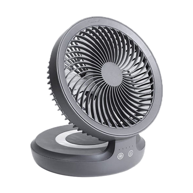Foldable Table Fan With Adjustable Airflow And Night Light