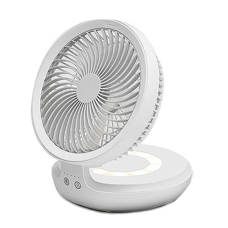 Foldable Table Fan With Adjustable Airflow And Night Light