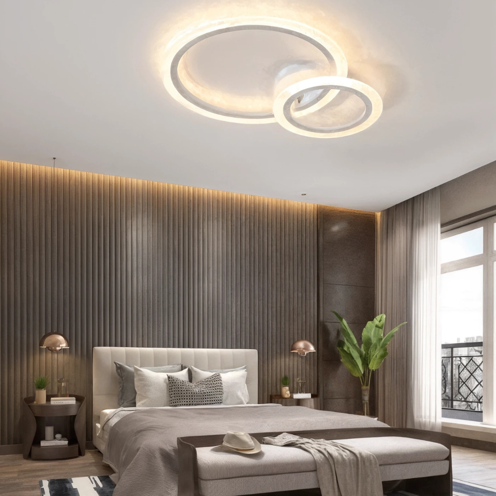 Frelis Ring Chandelier With Adjustable Rings For Elegant Home Lighting