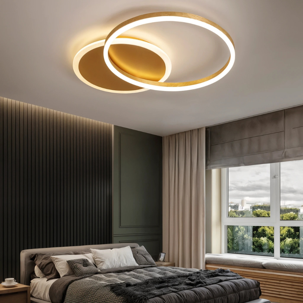 Frelis Ring Chandelier With Adjustable Rings For Elegant Home Lighting