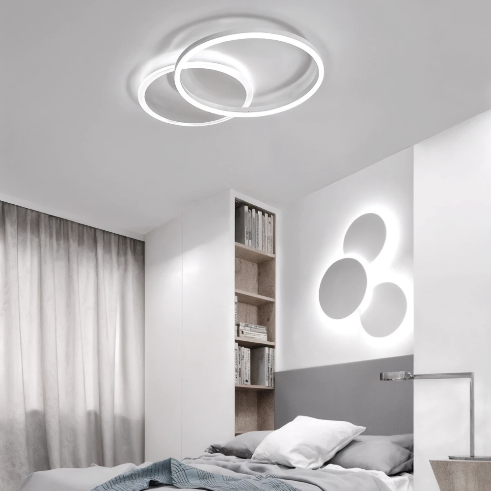 Frelis Ring Chandelier With Adjustable Rings For Elegant Home Lighting