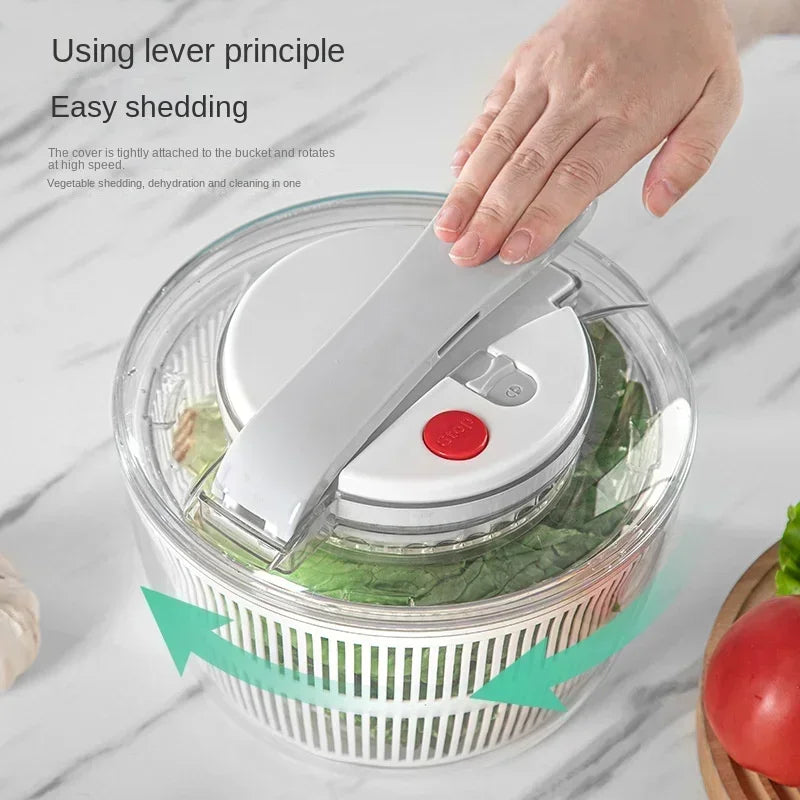 Fresh Greens Salad Dryer For Crisp Vegetables And Salads