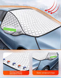 FrostGuard Pro All-Season Windshield Cover With Magnetic Fastening, 5-Layer Shield