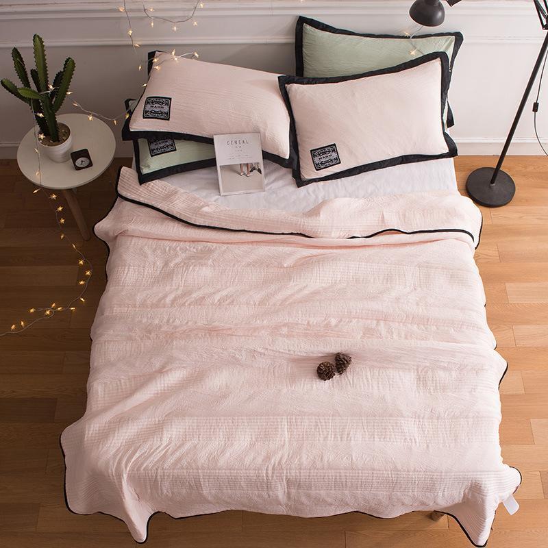 FrostSlumber Nighttime Blanket For Cooling Comfort With Advanced Tech Lightweight Fabric