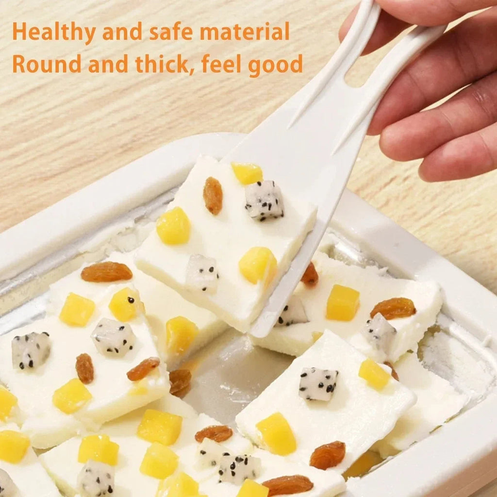 Frozen Dessert Maker Pan For Homemade Gelato And Ice Cream Large Size