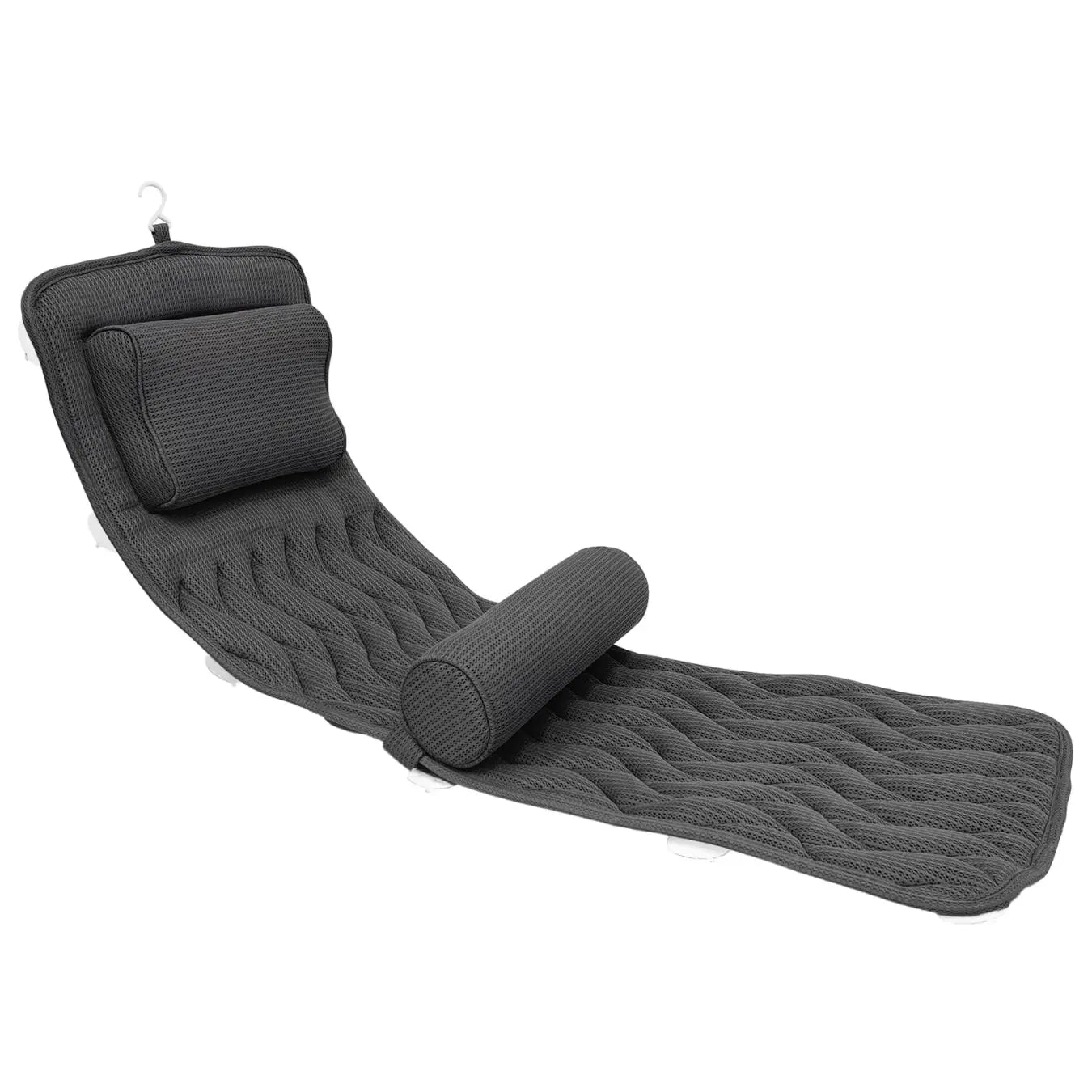 Relaxing Tub Bath Pillow With Non-Slip Backing For Breathable Comfort