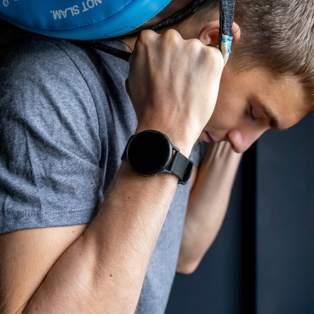 Garmin Vivoactive 4 Black Silicone Band Classic Strap