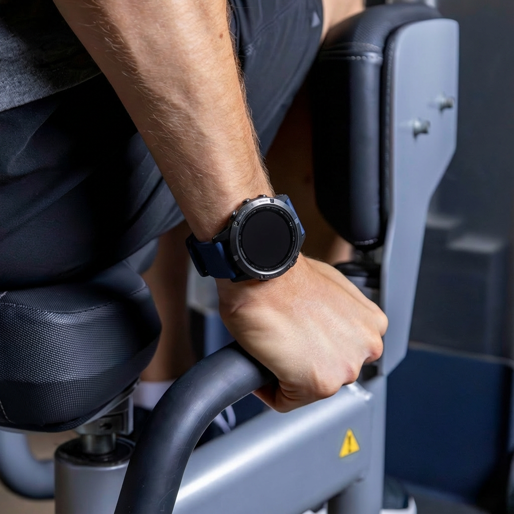 Dark Blue Silicone Band for Garmin Fenix 5 Plus and Fenix 6 Pro