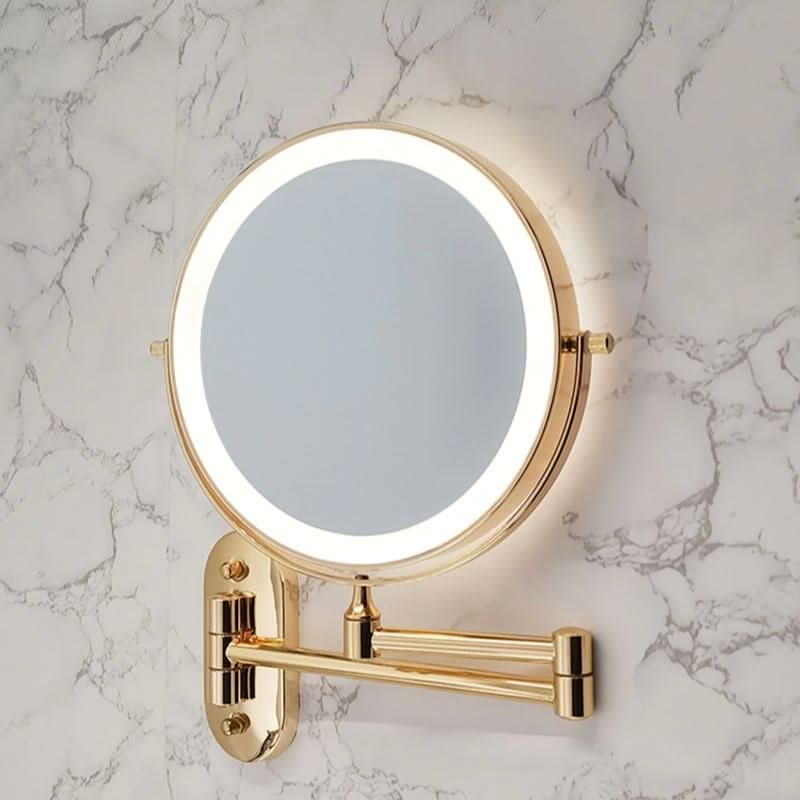 NovaGlow LED 5x Magnification Mirror Lamp For Makeup Pros And Home Use