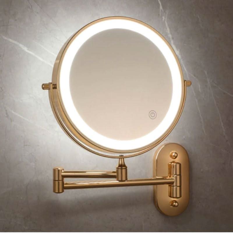 NovaGlow LED 5x Magnification Mirror Lamp For Makeup Pros And Home Use