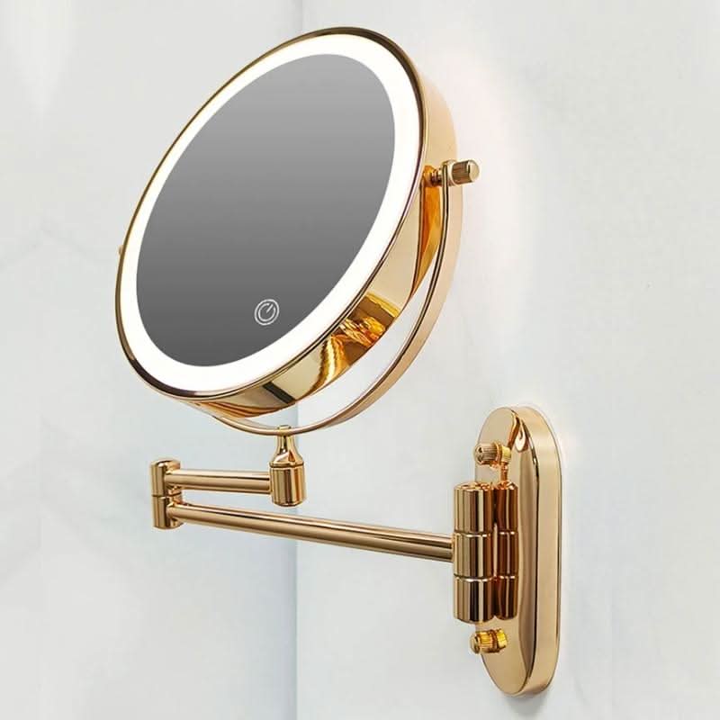 NovaGlow LED 5x Magnification Mirror Lamp For Makeup Pros And Home Use