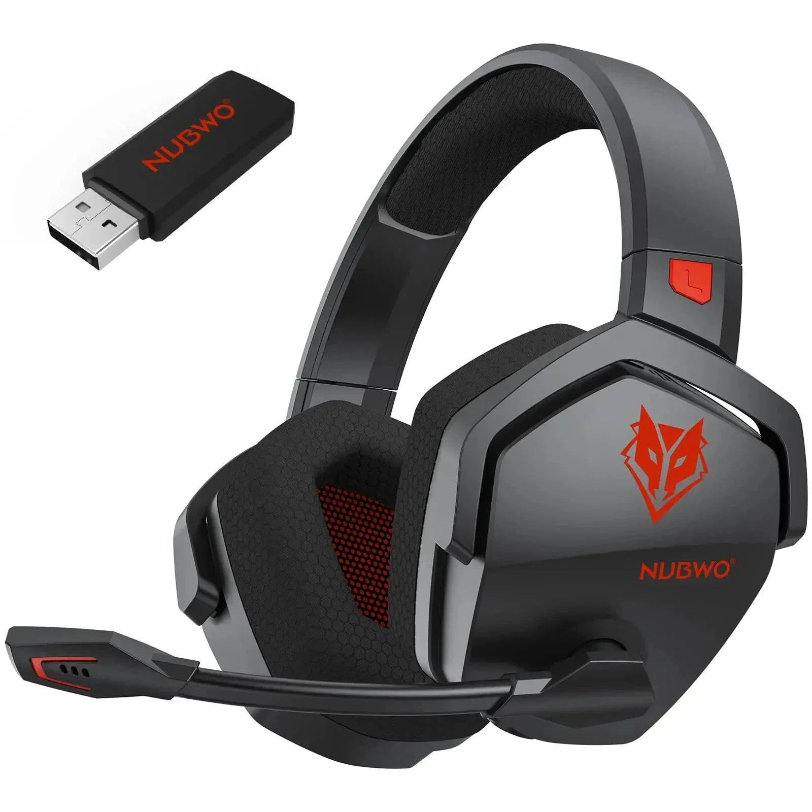 Gaming Headset For Wireless Gaming And Noise Reduction Built In Microphone