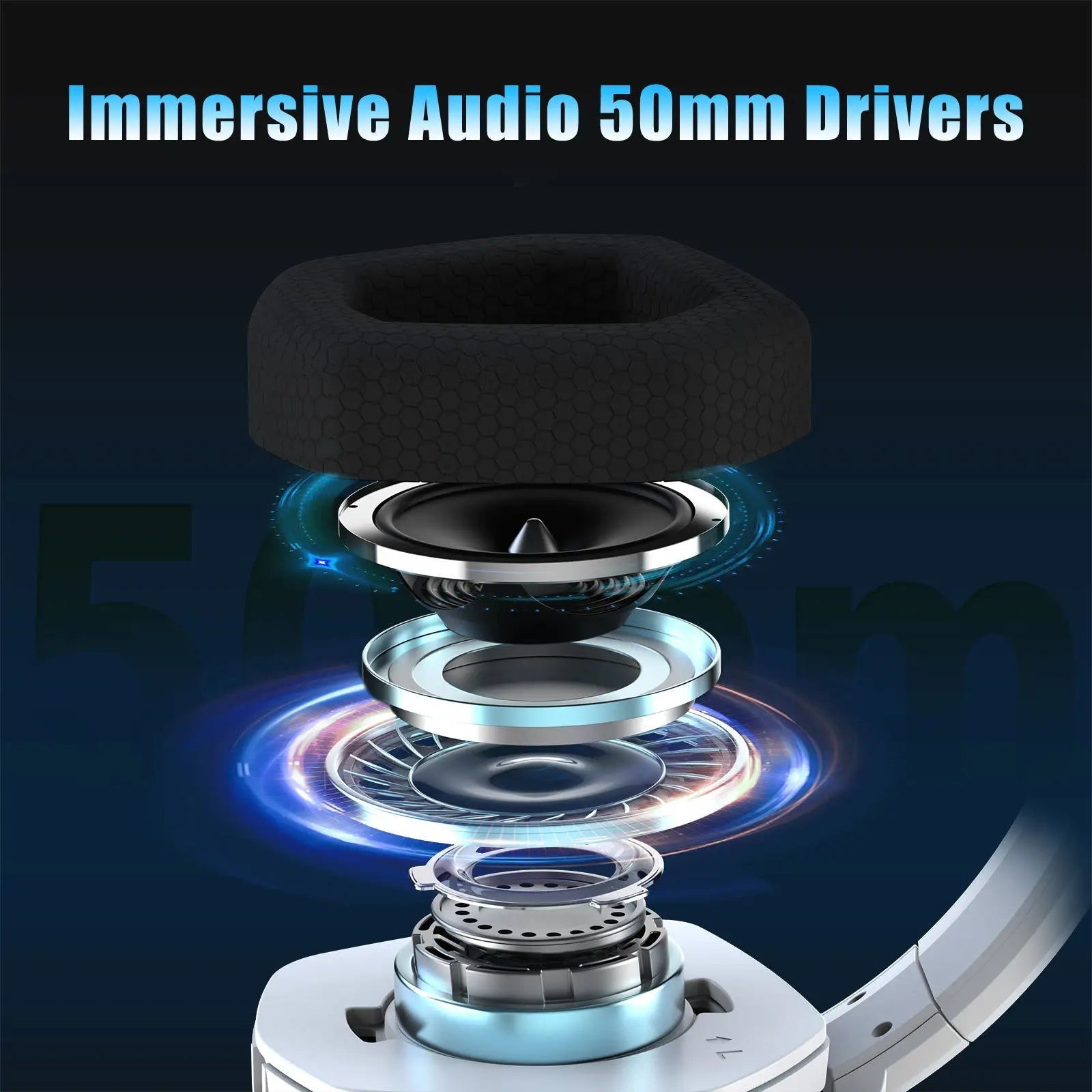 Gaming Headset For Wireless Gaming And Noise Reduction Built In Microphone