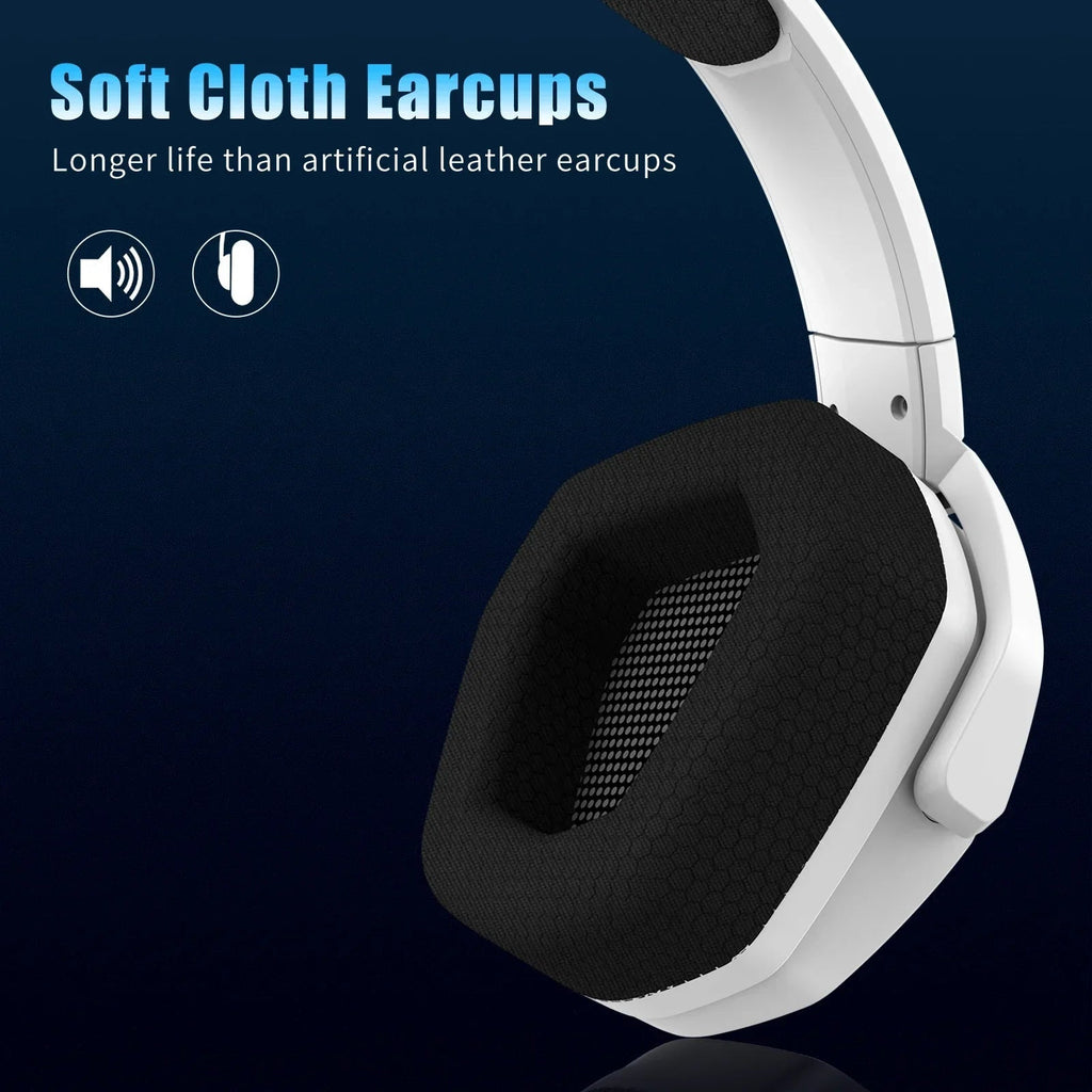 Gaming Headset For Wireless Gaming And Noise Reduction Built In Microphone