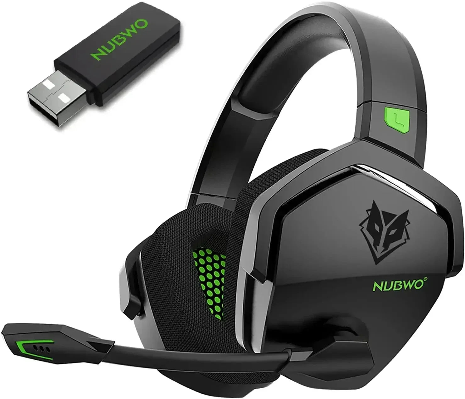 Gaming Headset For Wireless Gaming And Noise Reduction Built In Microphone