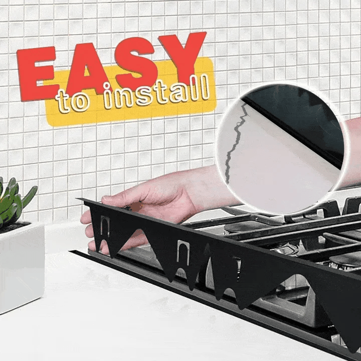 GapLock Adjustable Stainless Steel Gap Cover For Stovetop