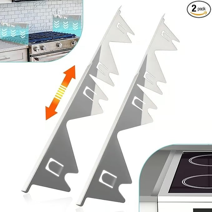 GapLock Adjustable Stainless Steel Gap Cover For Stovetop