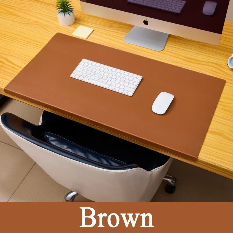 Garde Leather Ergonomic Desk Mat For Wrist And Elbow Support