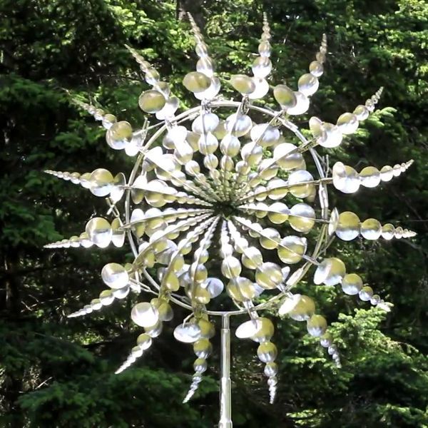 Garden Whirlwind Outdoor Windmill With Two Way Spin