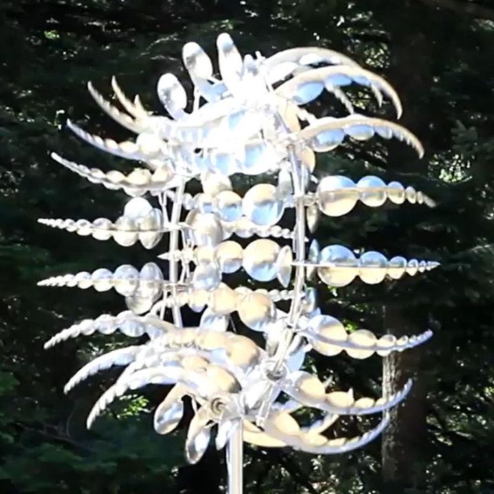 Garden Whirlwind Outdoor Windmill With Two Way Spin