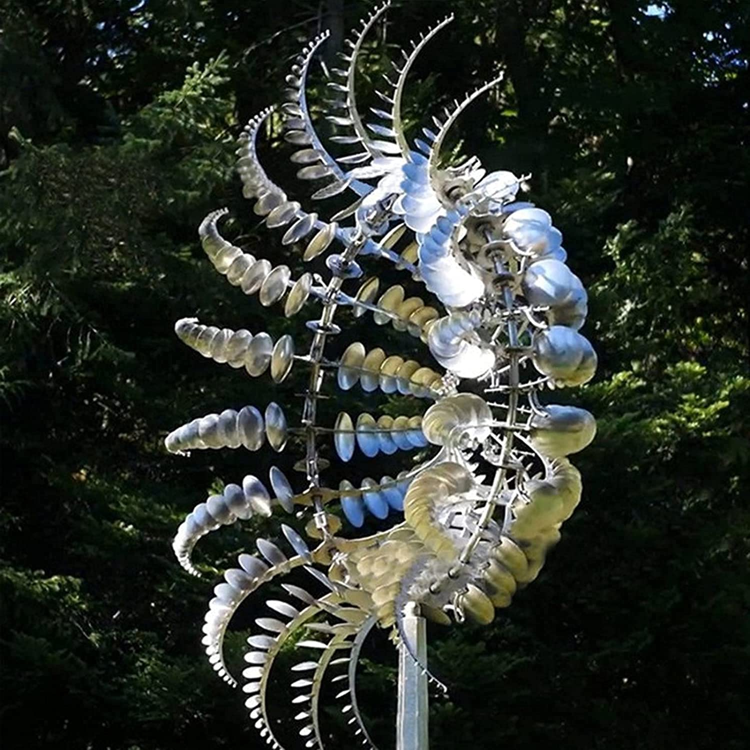 Garden Whirlwind Outdoor Windmill With Two Way Spin