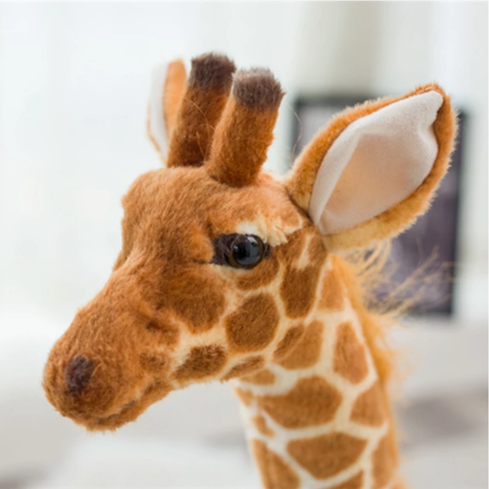 Giant Plush Giraffe Large Plush Creature With Realistic Detailing For Kids