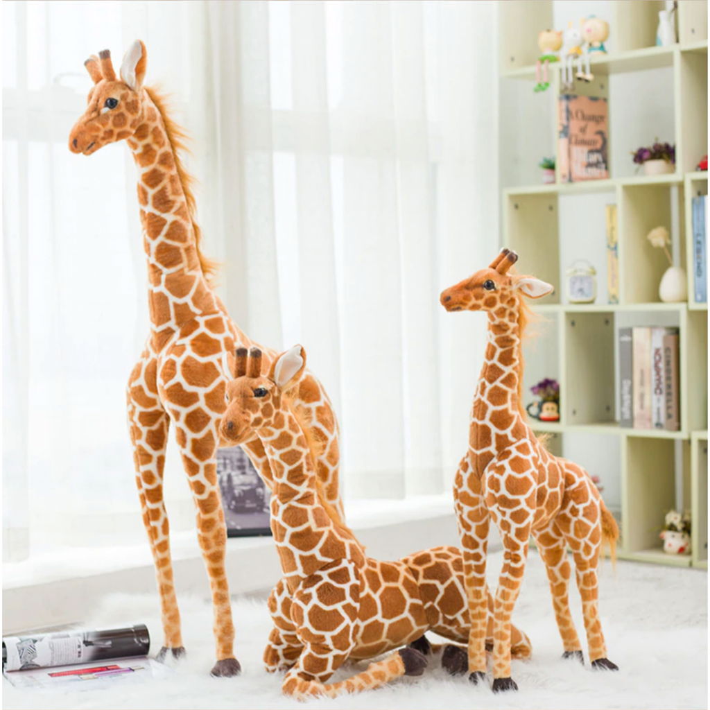 Oversize Giraffe Plush Toy For Warm Cuddles And Playtime