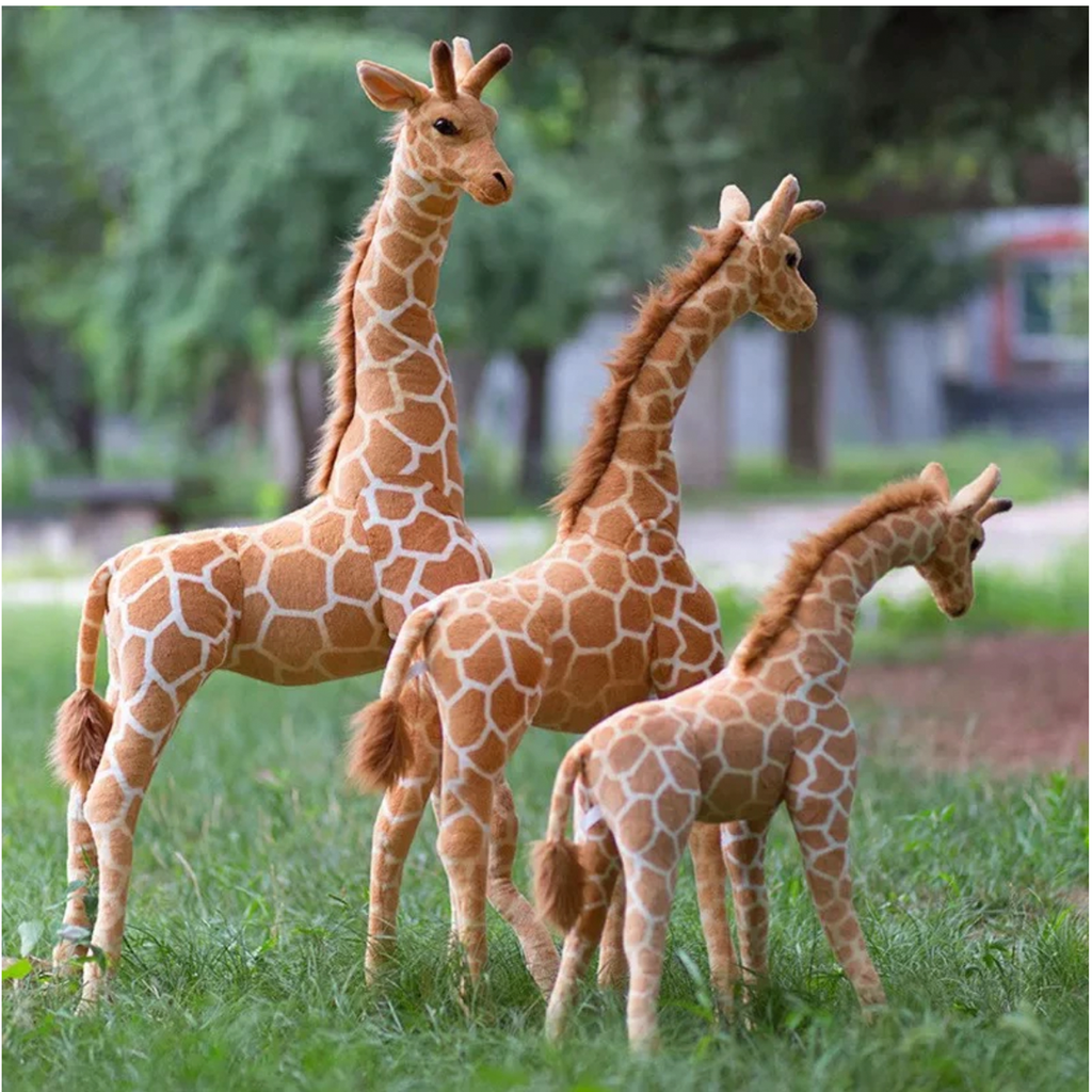 Oversize Giraffe Plush Toy For Warm Cuddles And Playtime
