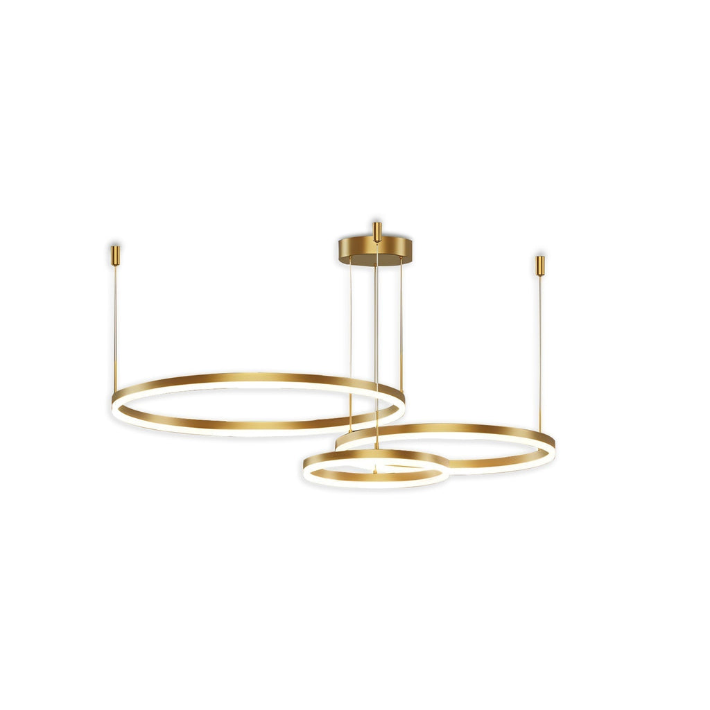 Sleek Ring Chandelier Wireless Ceiling Light With Built In LED
