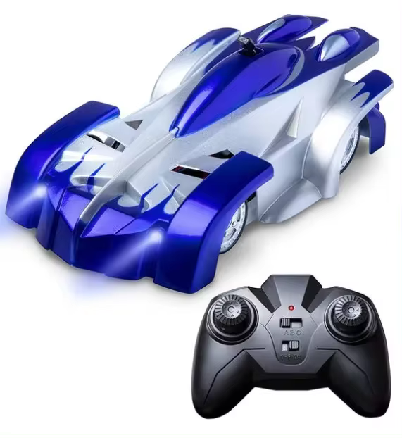 Gravity-Defying Wall-Climbing RC Car For Remote Control Stunts And Thrills