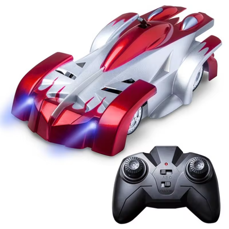 Gravity-Defying Wall-Climbing RC Car For Remote Control Stunts And Thrills