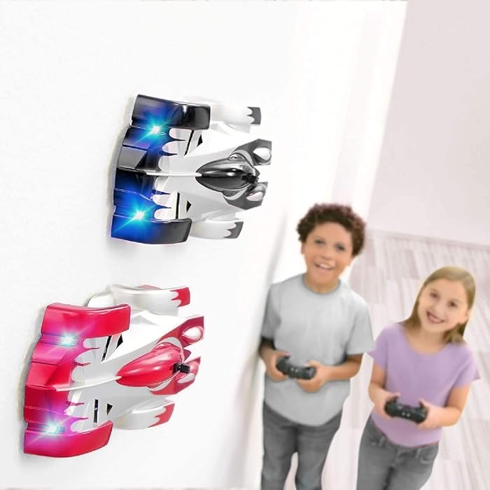 Gravity-Defying Wall-Climbing RC Car For Remote Control Stunts And Thrills