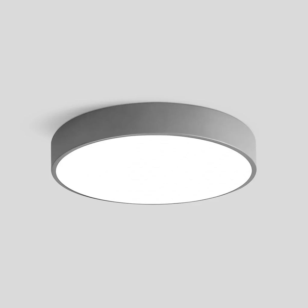 LED Macaron Ceiling Light Minimalist Circular Fixture For Modern Interiors