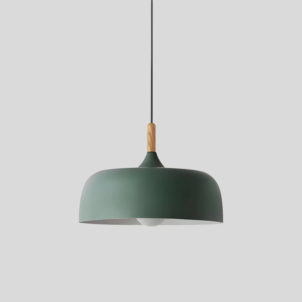 Pastel Dome Pendant Light With Soft Tones For Kitchen Island