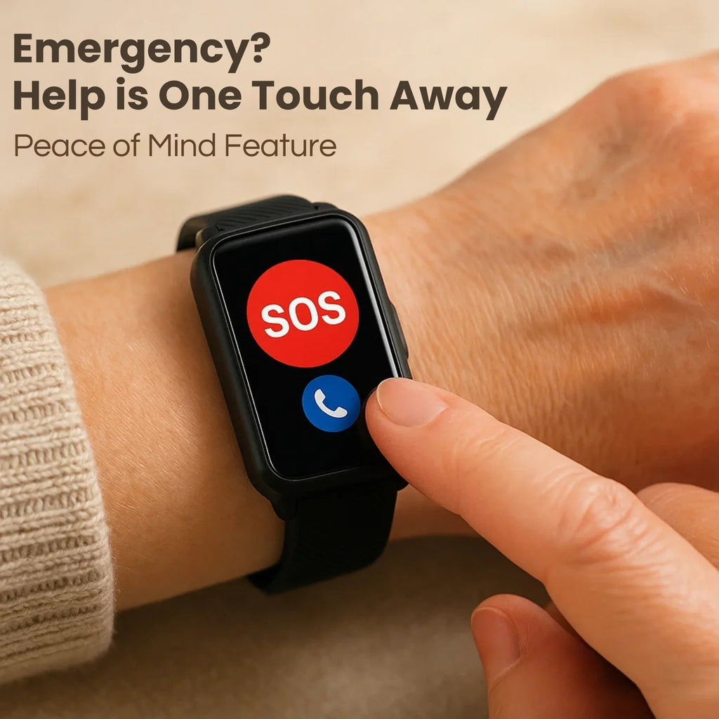 Guardian Watch Senior Smartwatch With Fall Detection And GPS Tracking