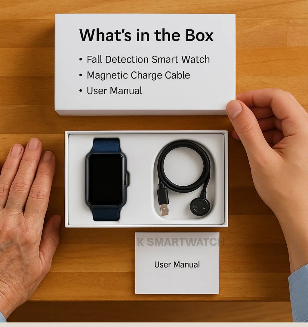 Guardian Watch Senior Smartwatch With Fall Detection And GPS Tracking