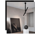 Tubular Pendant Ceiling Light Fixture For Contemporary Dining Rooms And Kitchens