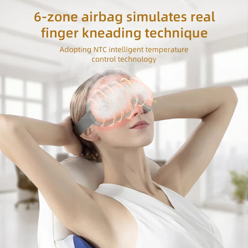 Relaxation Series Eye Massager Kneading And Heat Therapy