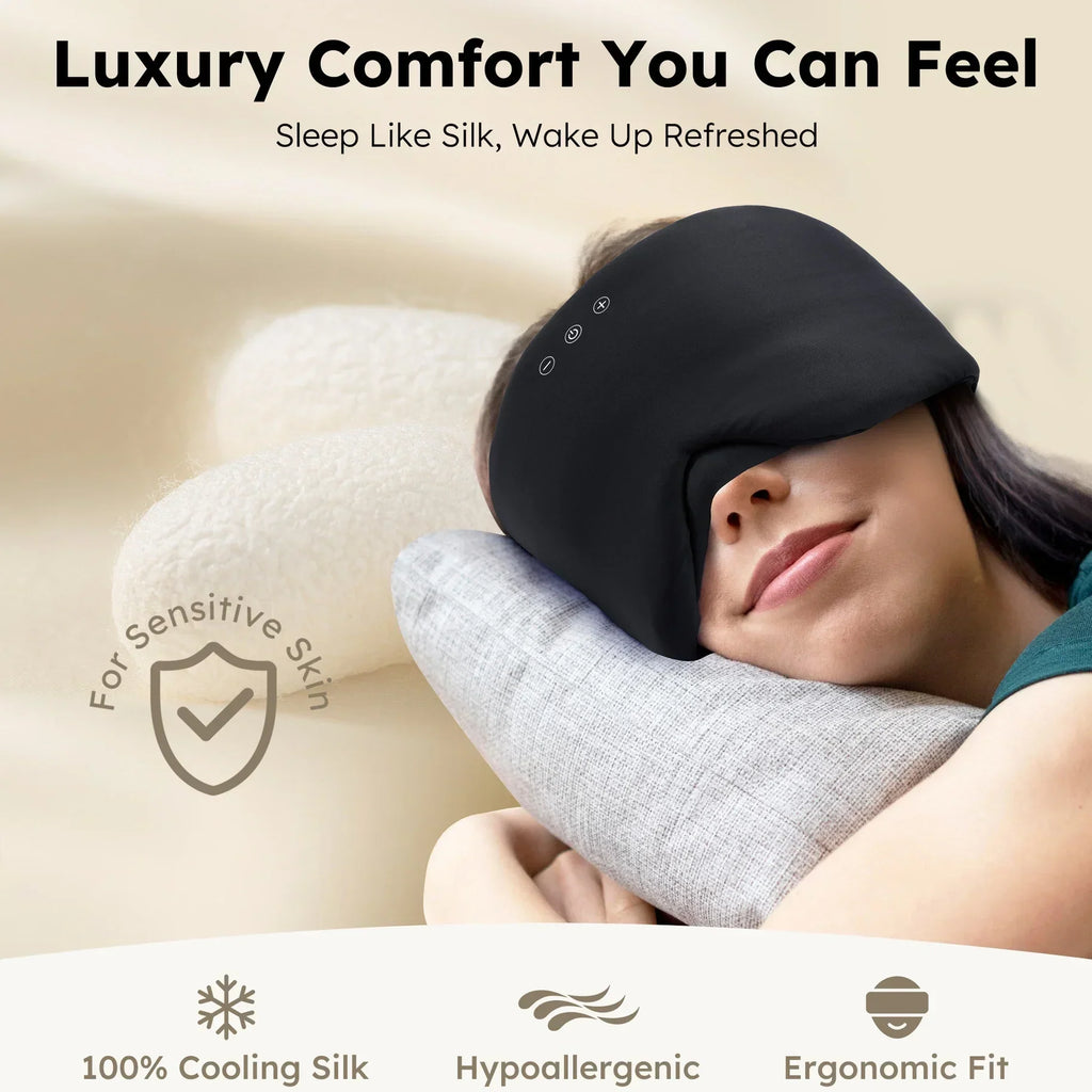 Serenity Collection Eye Mask Bluetooth And Wireless Full Blackout For Relaxation