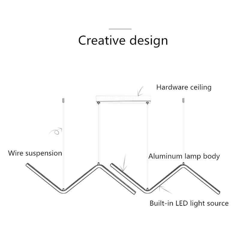Lirana Modern Wave Pendant Light With Contemporary Designer Flair